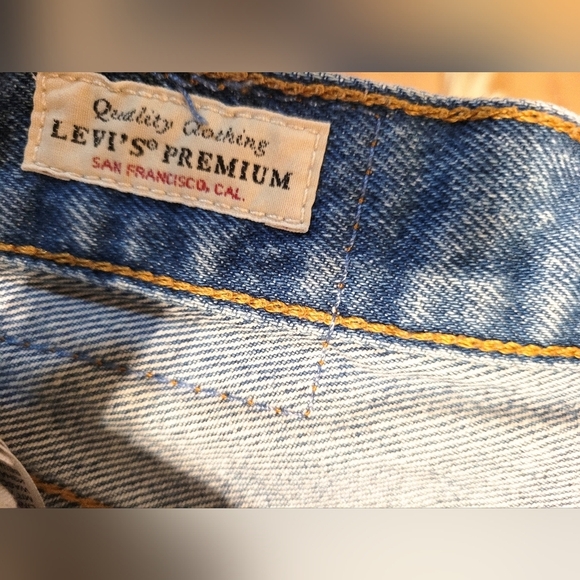 💥NEW 501 Button Fly Jean Shorts - Picture 5 of 9